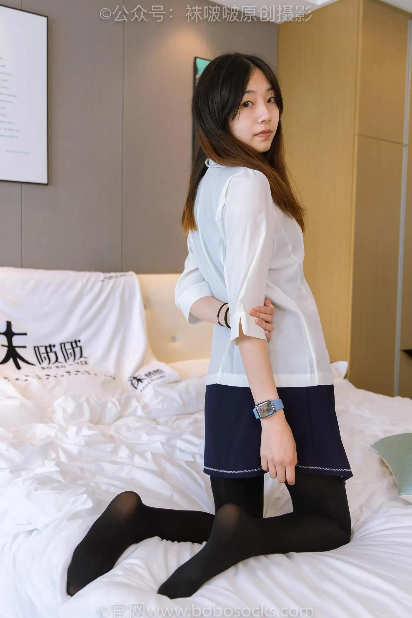 [BoBoSocks袜啵啵]NO.150 小甜豆-高跟鞋、厚黑丝 [140P]插图8